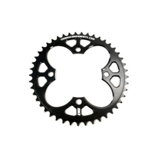 SD Chainring V2 6061 CNC 4 Hole Black 41 t